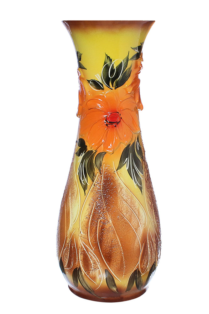 16596 Напольная ваза Осень, цветной шамот  от магазина "Альянс Декор"
