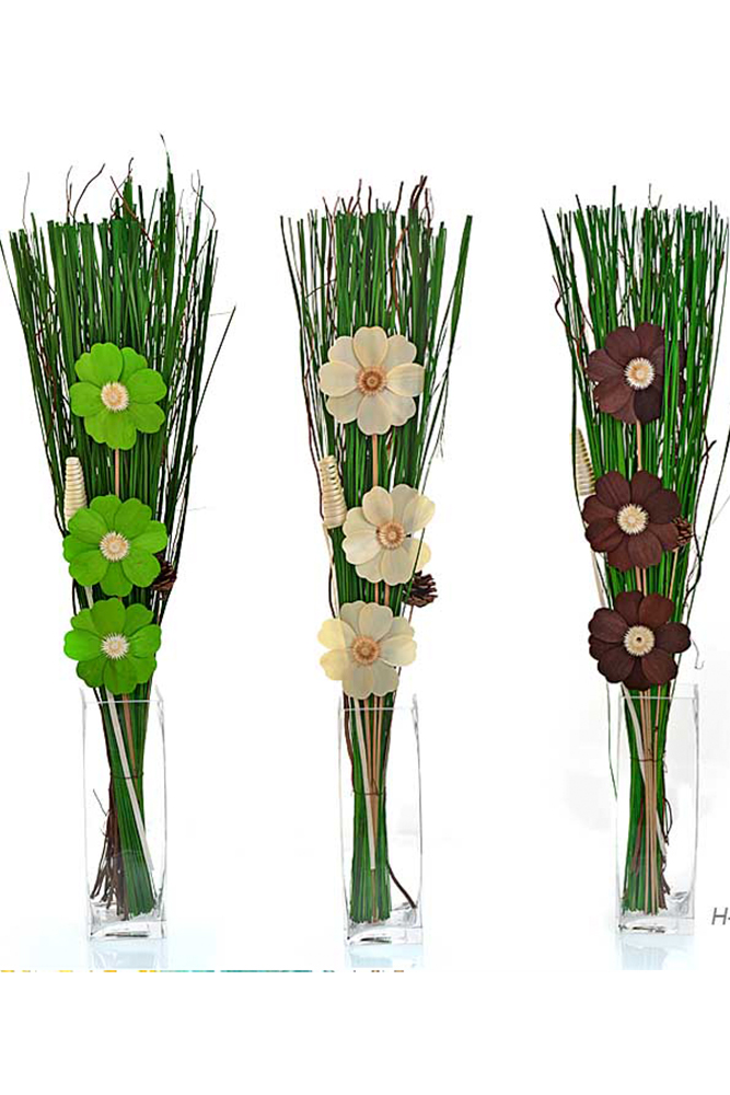 18-50 Cухоцветы набор 100см без вазы от магазина "Альянс Декор"