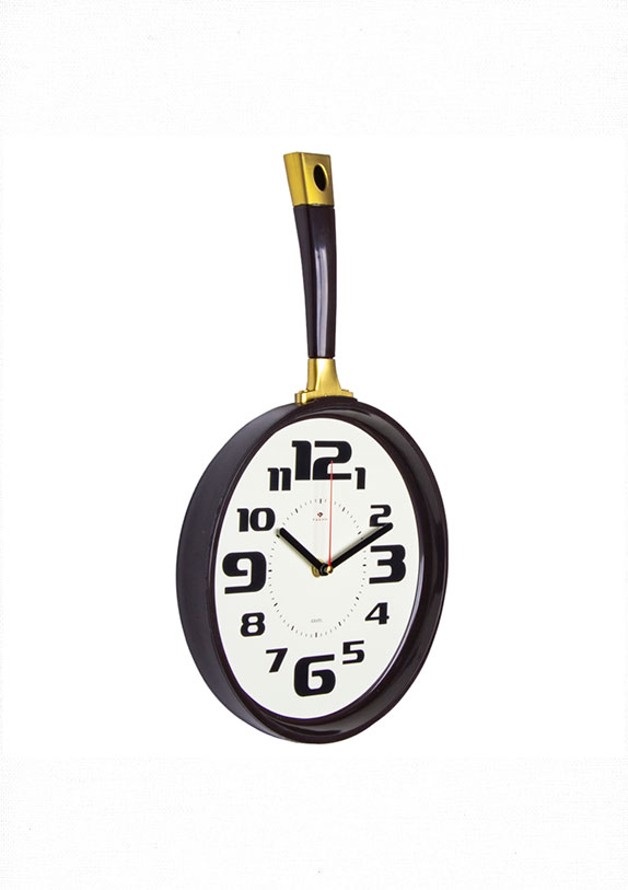 2543-006 Часы настенные сковорода от магазина "Альянс Декор"