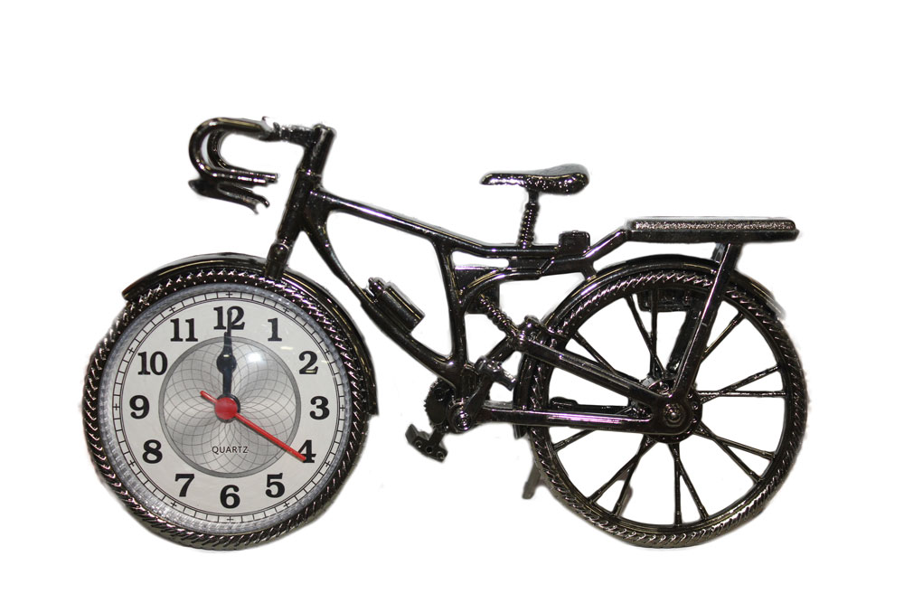 7695 Часы настольные Велосипед от магазина "Альянс Декор"