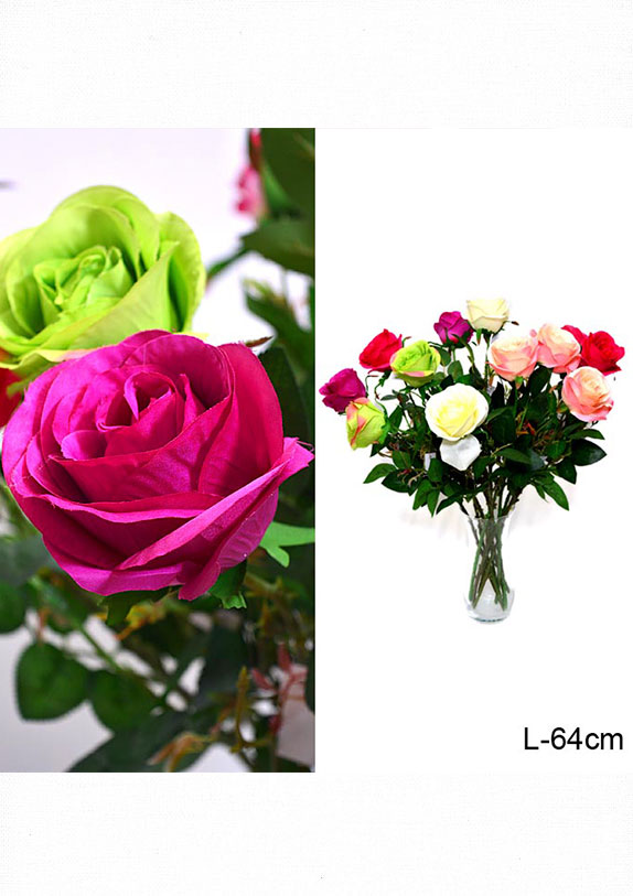 H-5 Цветок искусственный Роза от магазина "Альянс Декор"