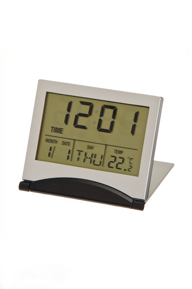 529-126 Будильник электр+термометр,календарь от магазина "Альянс Декор"