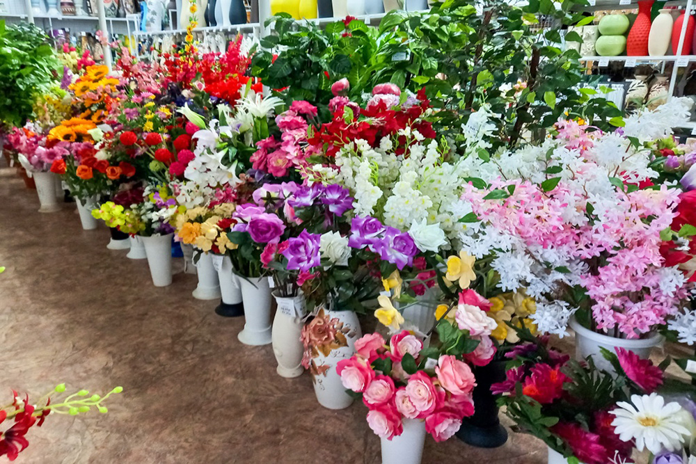 Искусственные Цветы от магазина "Альянс Декор"