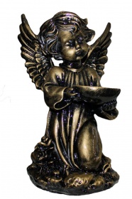 Ангел с чашей в руках (бронза)300 мм