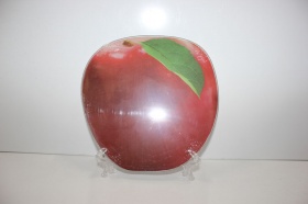 5510012 Э/Доска стекл. Красное яблоко 18*18 от магазина "Альянс Декор"
