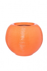 22695 Ваза малая Шар, оранж от магазина "Альянс Декор"