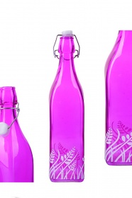 28173-2 Бутылка 500мл стекло с крышкой  от магазина "Альянс Декор"