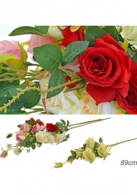 965-NA Цветок искусственный Роза от магазина "Альянс Декор"