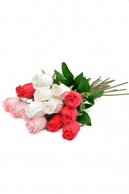 100-150/900 Цветок искусственный Роза 45см от магазина "Альянс Декор"