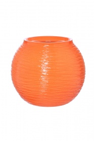22706 Ваза малая Шарик №2, оранж от магазина "Альянс Декор"