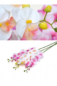 621968 Цветок исскуственный Орхидея 9цв от магазина "Альянс Декор"