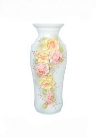 27621 Напольная ваза Весна, акрил, цветная лепка от магазина "Альянс Декор"